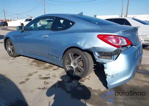 2010 Hyundai Genesis 2.0T z USA, uszkodzony, nr VIN KMHHT6KD9AU042251